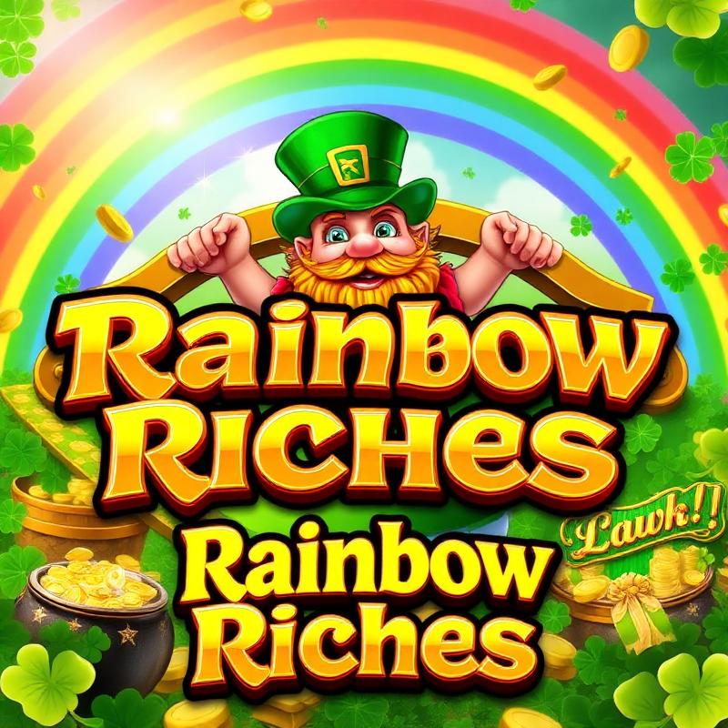 Rainbow Riches slot game artwork