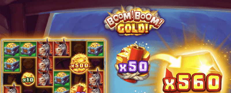 Boom! Boom! Gold! Een explosief gevaarlijk slot