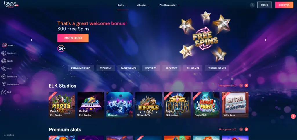 Holland Casino Online tijdelijk sluiten of Verwijderen
