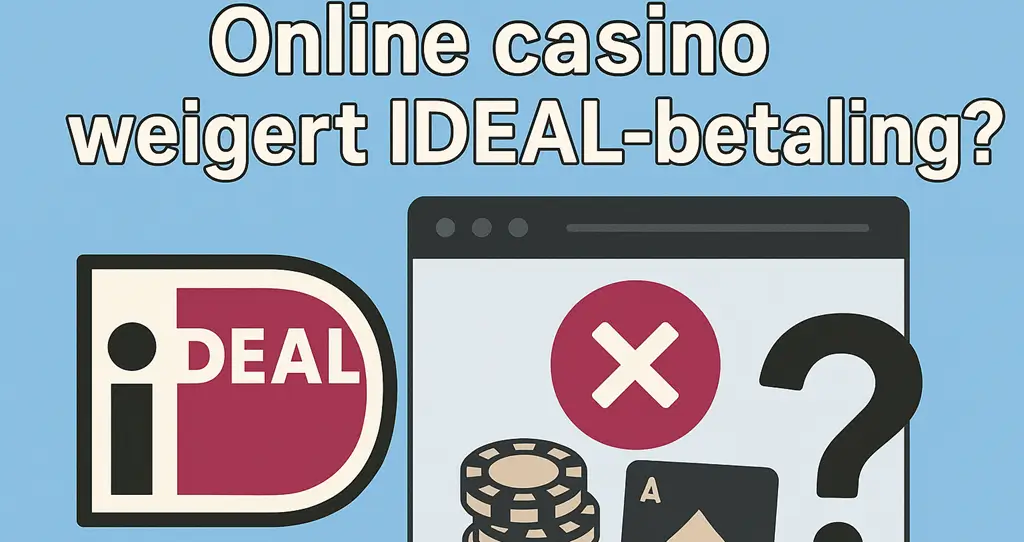 Wat te doen als een iDEAL-betaling mislukt bij een casino?