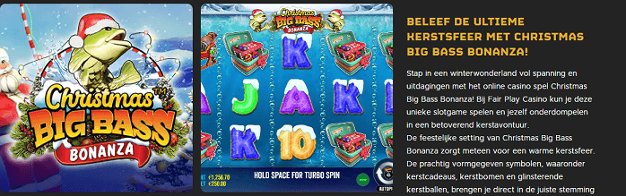 Vier de kerstdagen met Fair Play Casino