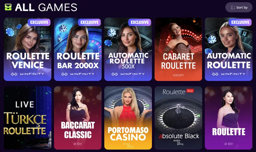 0xbet live casino aanbod screenshot 2026