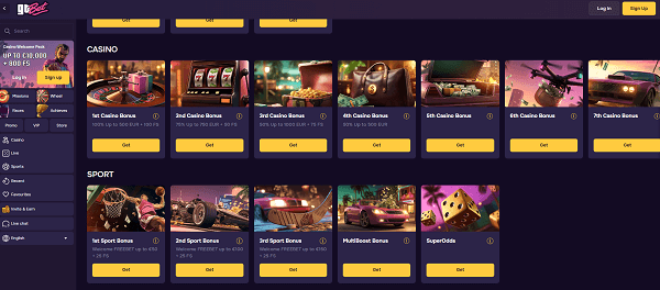 Bonussen en promoties bij gtbet casino