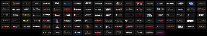 Software providers bij Frostybet casino