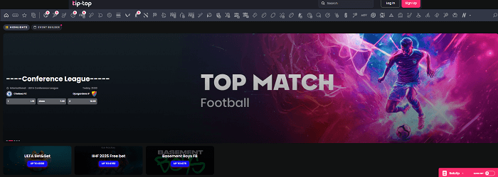 Sportsbook bij tip top bet casino