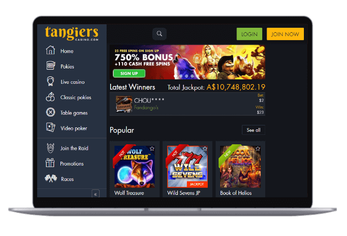 Tangiers Casino logo