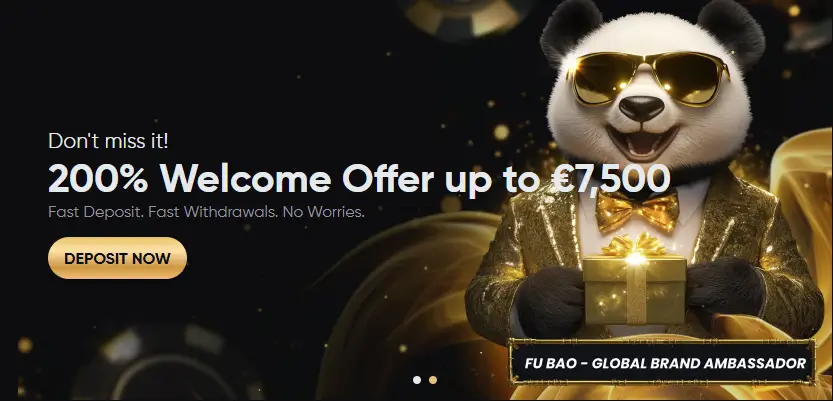 golden panda welkomstbonus