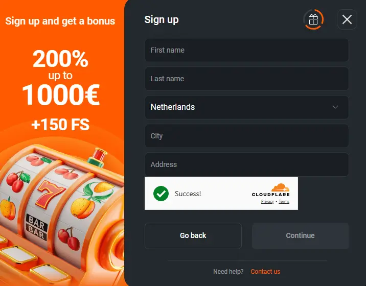 jungli win registratiescherm 2