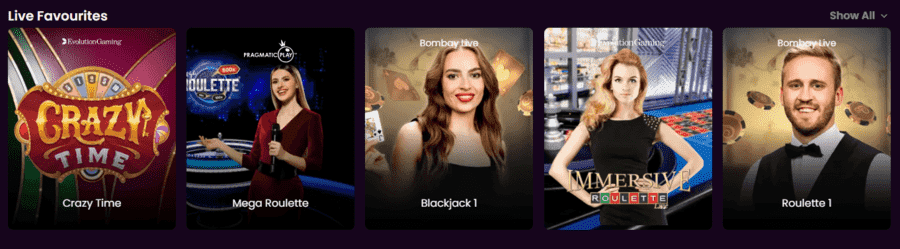 live favourites casino games playboom24