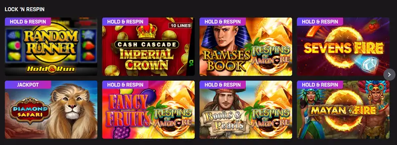 lock n respin slots