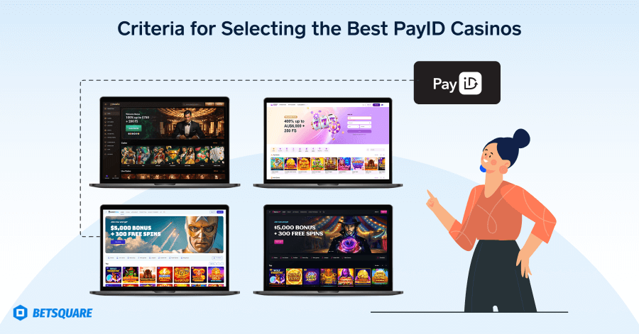Criteria for Selecting the Best PayID Casinos