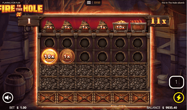 Bonus games van de online Casino slot Fire in the Hole