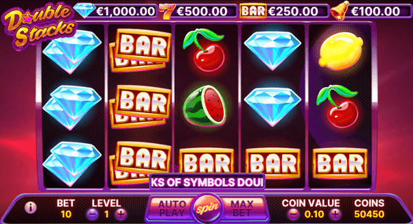 Double Stacks bonus game