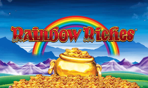 Gouden pot bij de Rainbow Riches online Casino slot