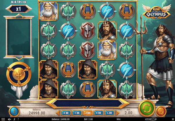 Multiplier op de online casino slot voor NL Rise of Olympus