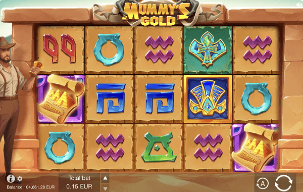 Mummy's Gold in game
