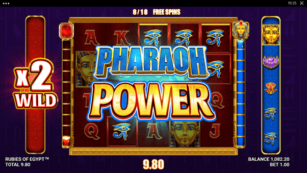 Pharaoh power bonus op die online Casino slot Ruby&rsquo;s of Egypt