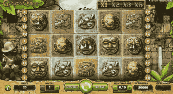 gonzo&acute;s quest screenshot