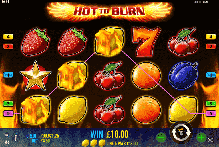 hot to burn gameplay