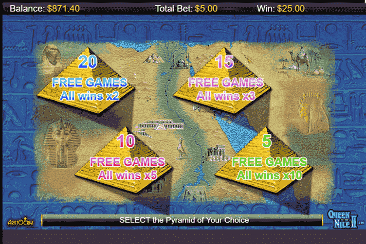 queen of the nile 2 gameplay 2